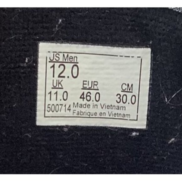 Vans Gray Canvas Mens Low-Top Sneakers Size 12 - Picture 8 of 8